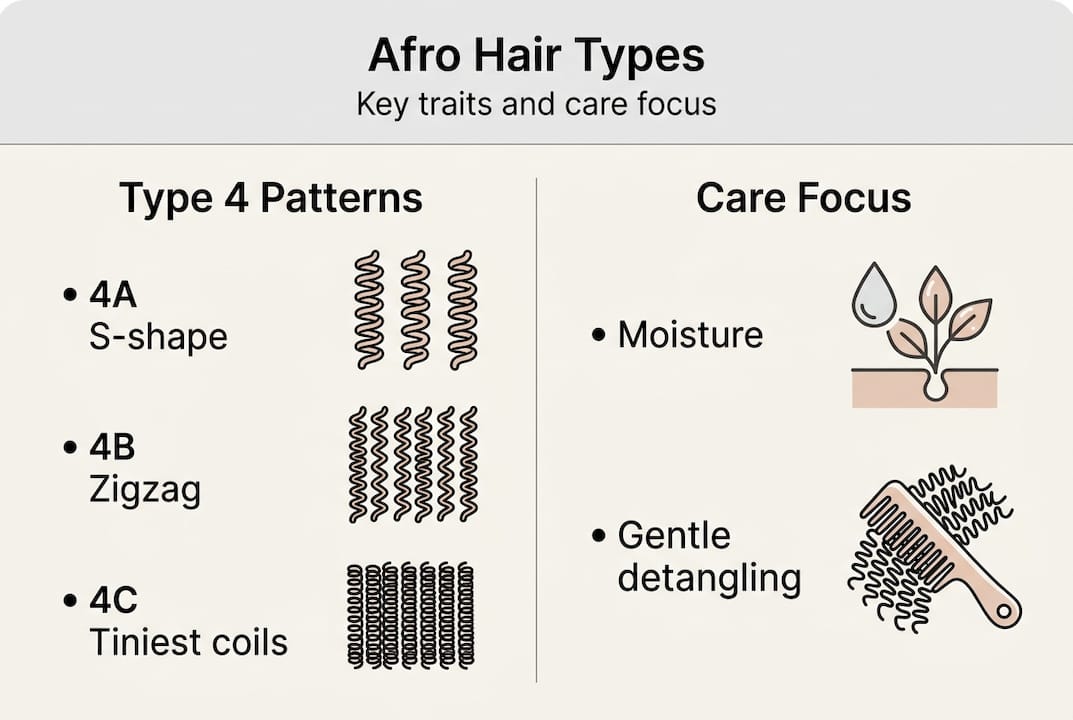 Understanding afro hair: complete guide to types and care