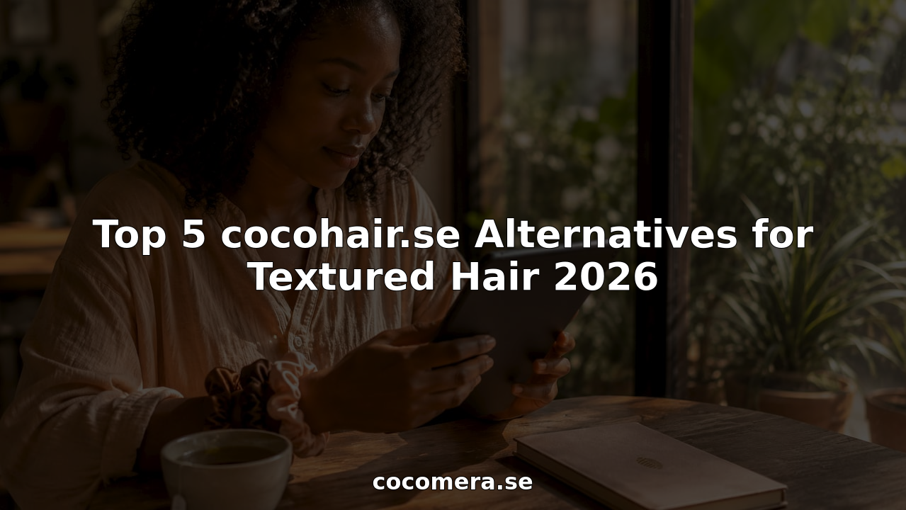 Woman shopping textured haircare online at home