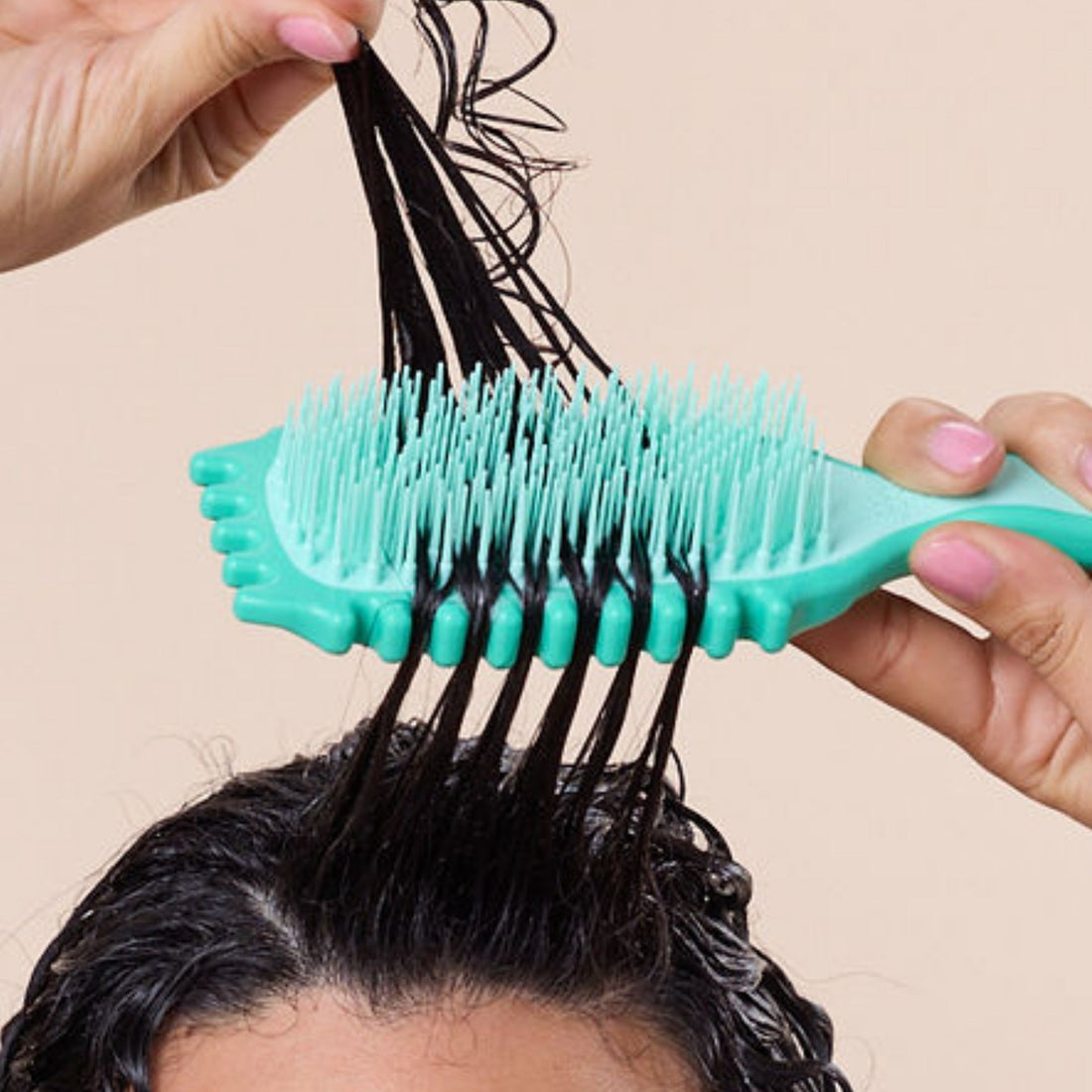 How to Use a Defining Brush on Curly Hair