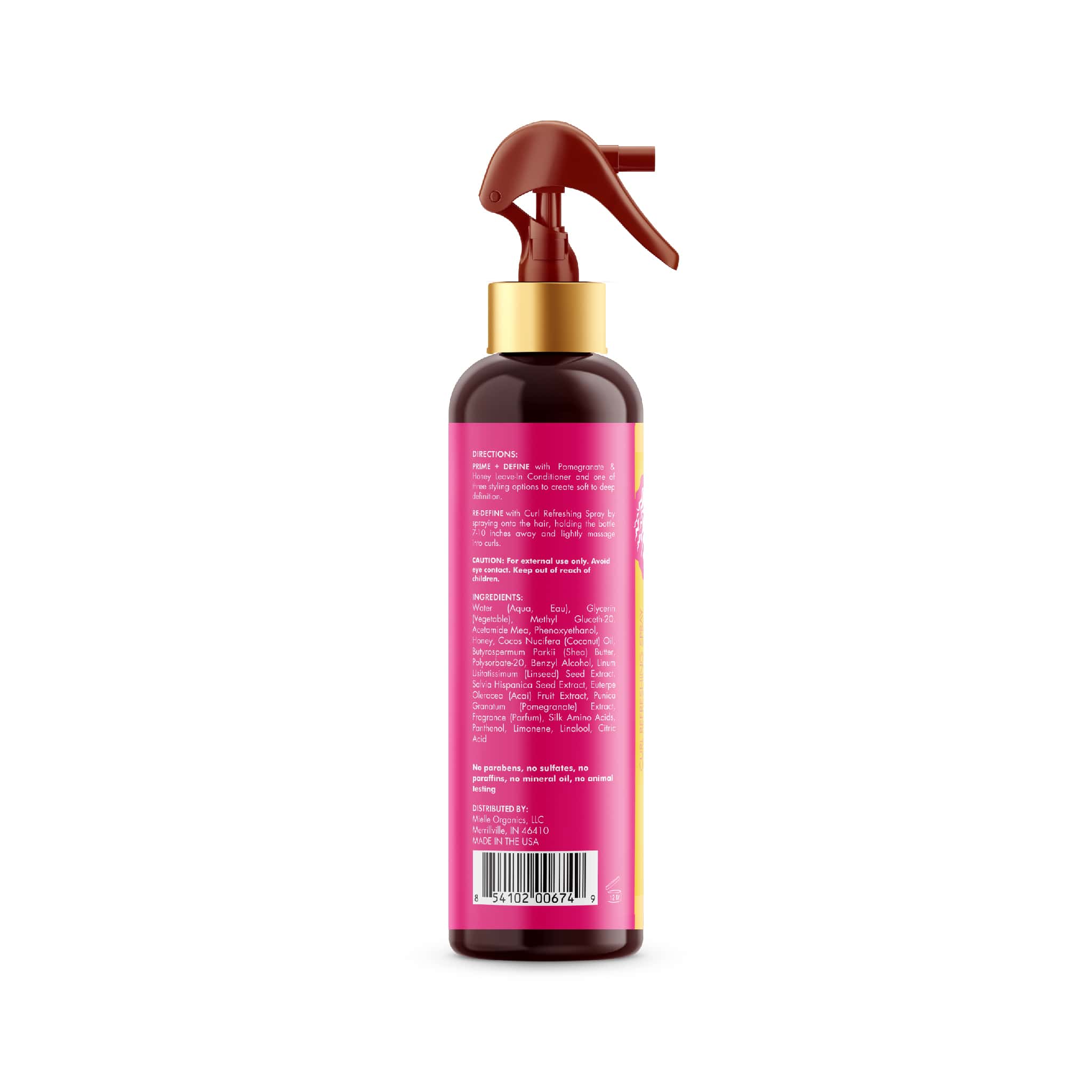 Mielle Pomegranate & Honey Curl Refreshing Spray 240ml