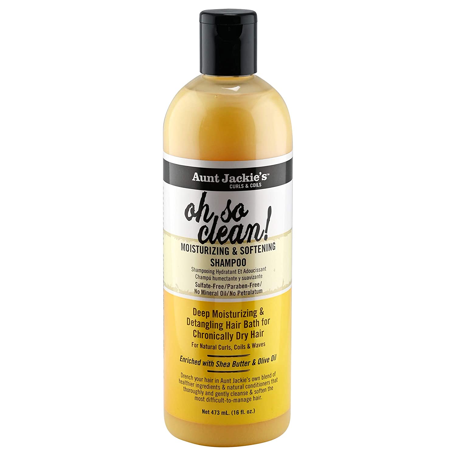 Aunt Jackie's Oh so Clean! Moisturizing & Softening Shampoo 355ml