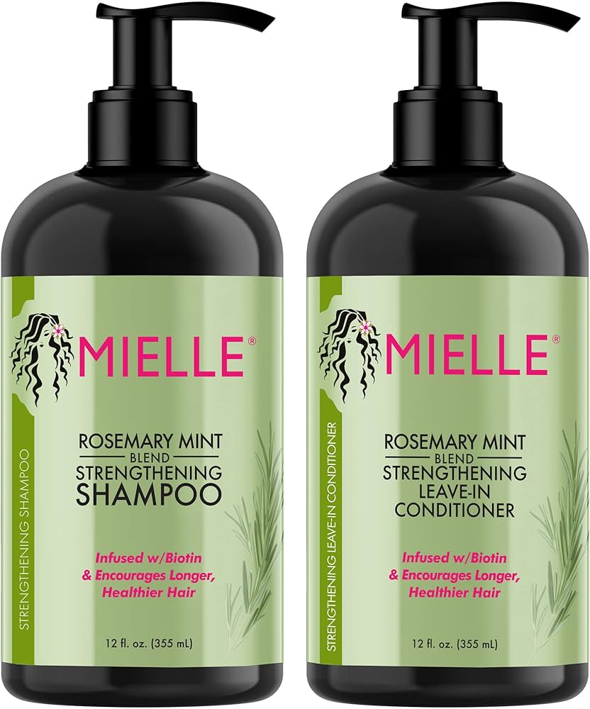 Mielle Rosemary Mint Shampoo  Leave in Conditioner Bundle