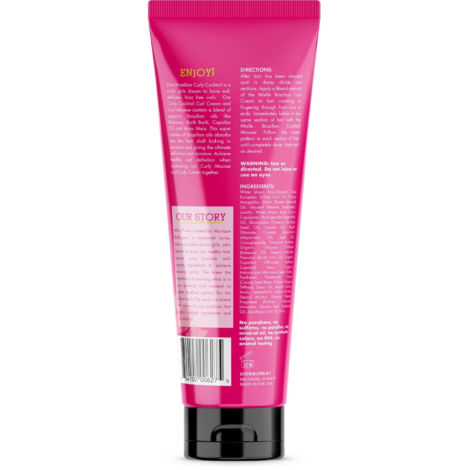 Mielle Organics Babassu Brazilian Curl Cream 222ml