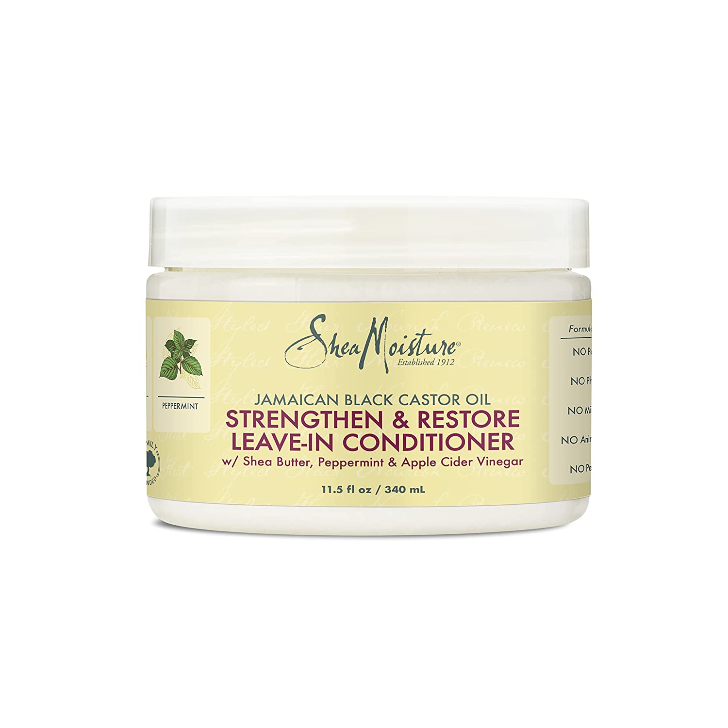 Shea Moisture Jamaican Black Castor Oil Leave-In Conditioner 340ml