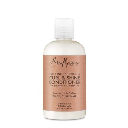 Shea Moisture Coconut & Hibiscus Curl & Shine Conditioner 384ml