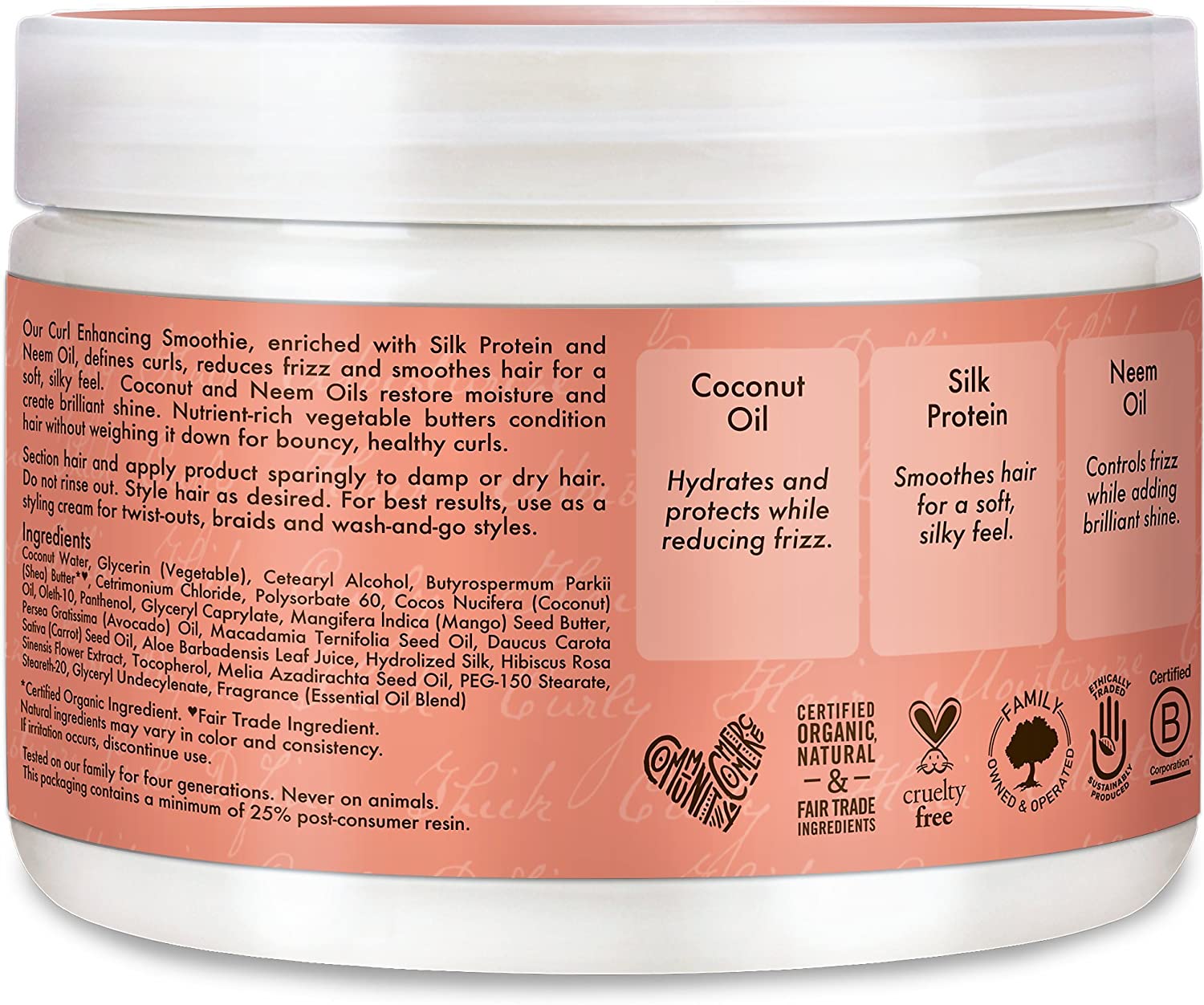 Shea Moisture Coconut & Hibiscus Curl Enhancing Smoothie 340g