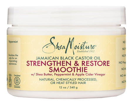 Shea Moisture Jamaican Black Castor Oil Strengthen & Restore Smoothie 340g