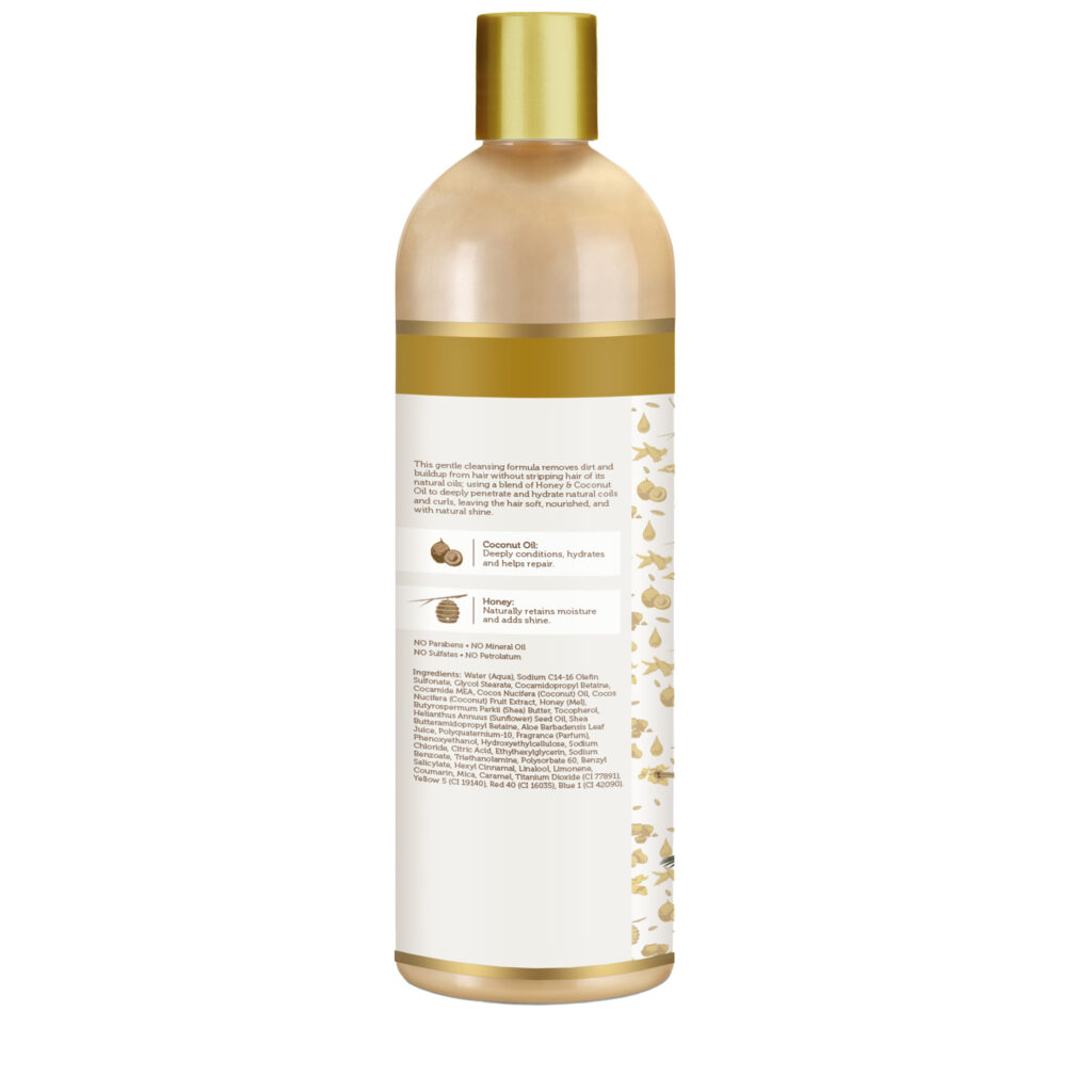 African Pride Moisture Miracle Honey & Coconut Oil Shampoo 473ml