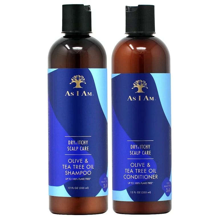 As I Am Dry & Itchy Scalp Care Shampoo  Conditioner Bundle