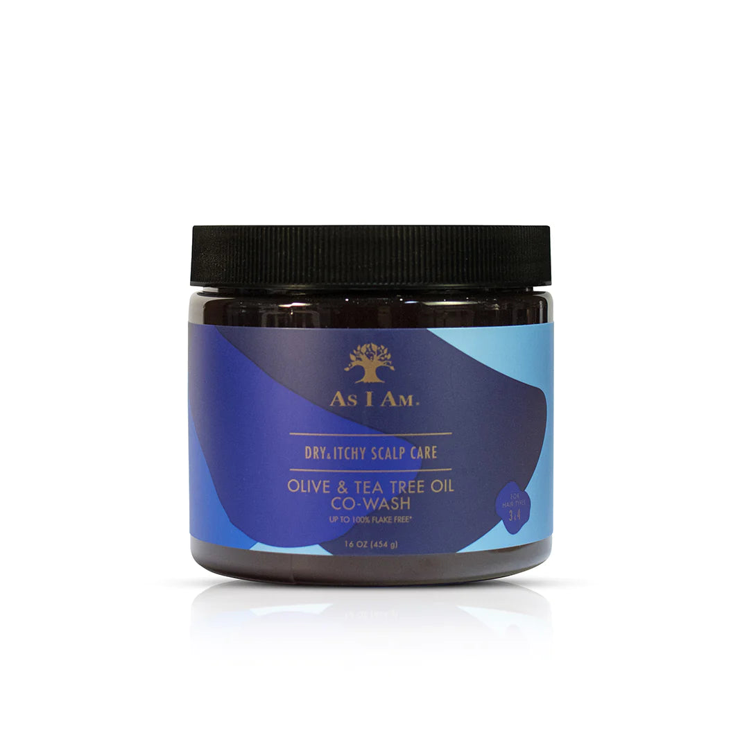 As I Am Dry & Itchy Scalp Care Olive Tea Tree COWASH 454g