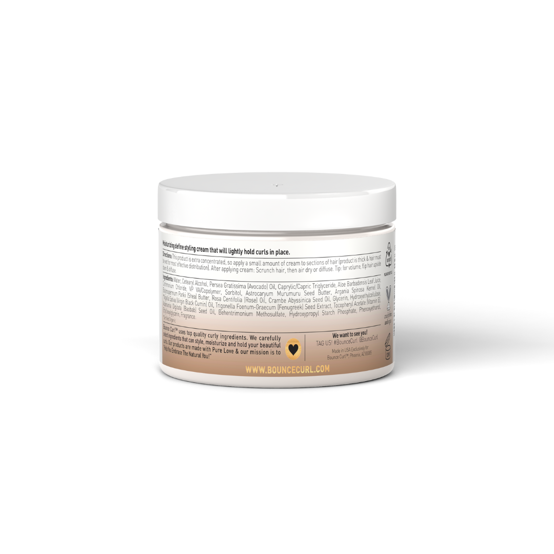 Bounce Curl Avocado & Rose Oil Clump and Define Cream 177ml