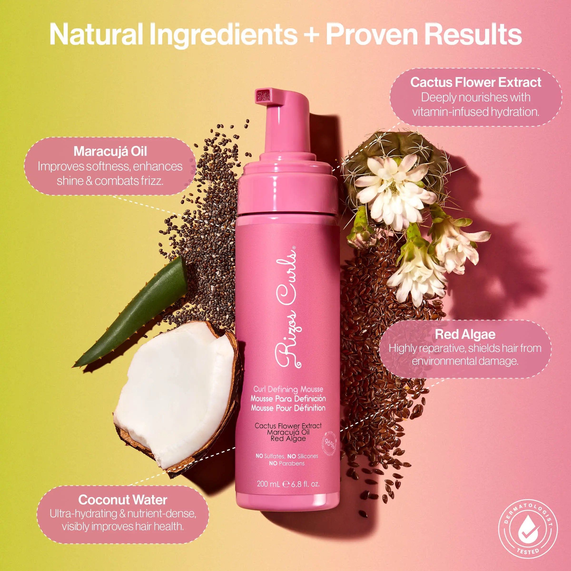 Rizos Curls Curl Defining Mousse 200ml