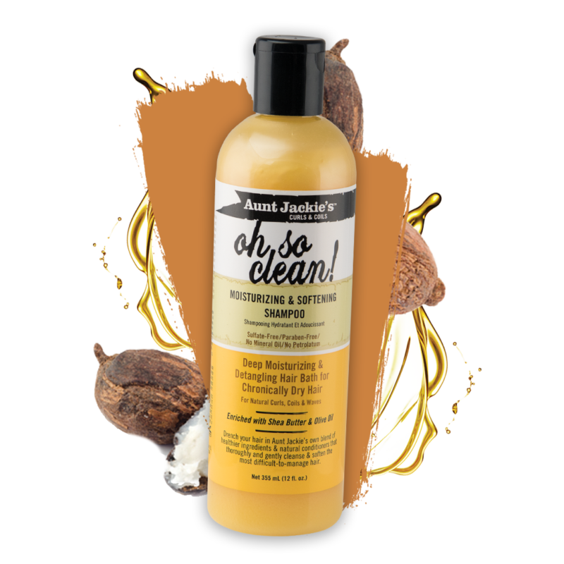 Aunt Jackie's Oh so Clean! Moisturizing & Softening Shampoo 355ml