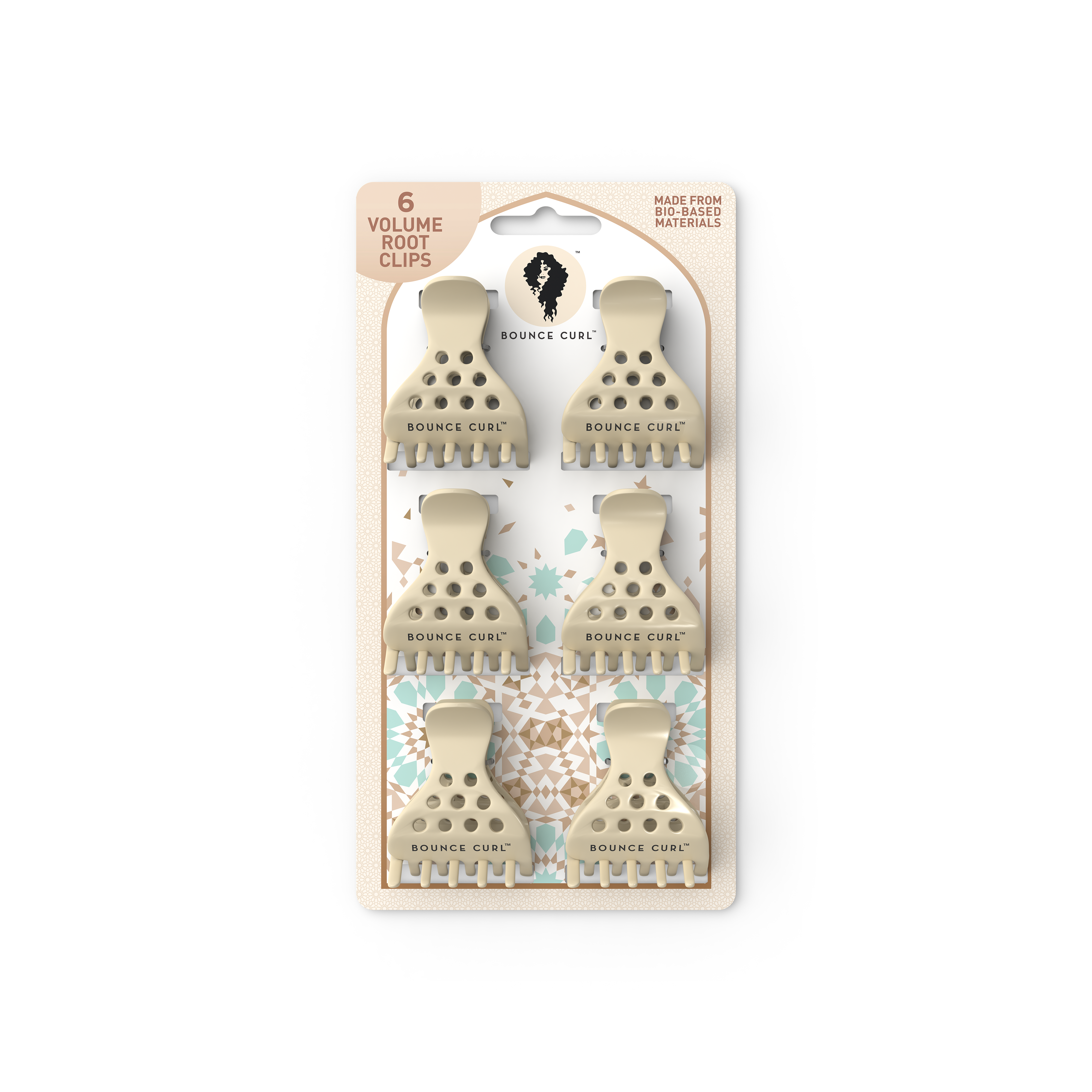 Bounce Curl Volume Root Clips 6pcs