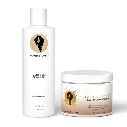 Bounce Curl Clump & Define Cream Creme Gel Bundle